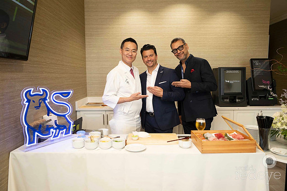 Masayuki Komatsu, John Suley & Alvaro Perez Miranda