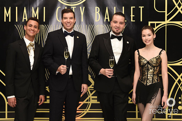 David Montoya, Edward Everett, & Miami City Ballet School Students