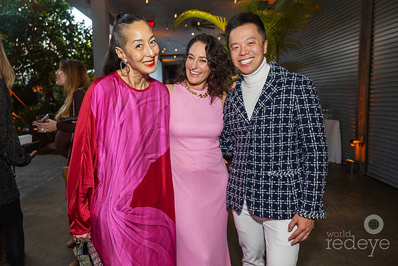 Angela Goding, Dee Dee Sides & Clive Chang