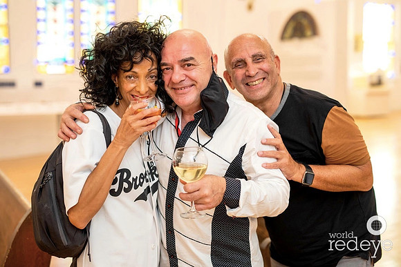 Bibi Andrade, Valter Romeo, & Harvey Burstein