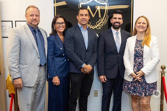 Tom Prescott, Amy Donner, Mayor Vince Lago, Mauricio Fernandez Piqueras, & Maria Garcia