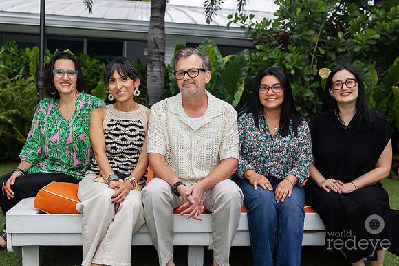 Regina Jestrow, Jendry, Barron Sherer, Martha Arias, & Liene Bosquê