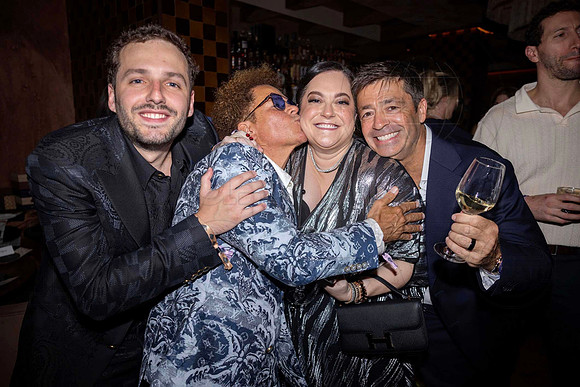 Aymeric Bianchi, Romero Britto, Kelly Arison, & Rani Hussami