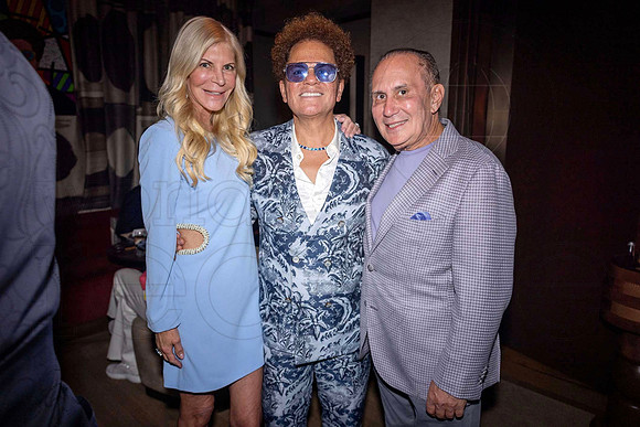 Estee Mandel, Romero Britto, & Don Steigman