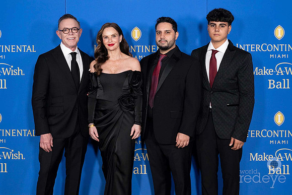 Shareef Malnik, Gabrielle Anwar, Yaseen Malnik, & Shams Malnik