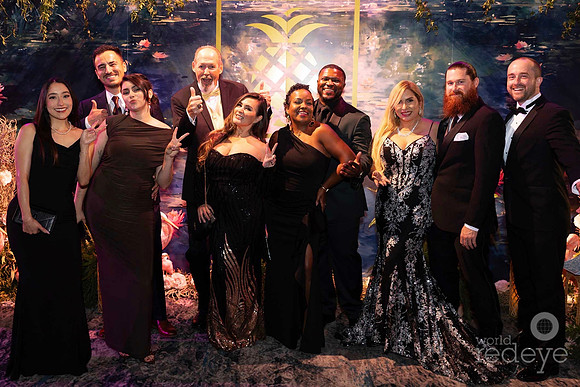 Vanessa Monsivais, Allen & Lauren Llorda, Felipe Giambara, Rick Fisher, Roland Dorsey, & LB Cowan