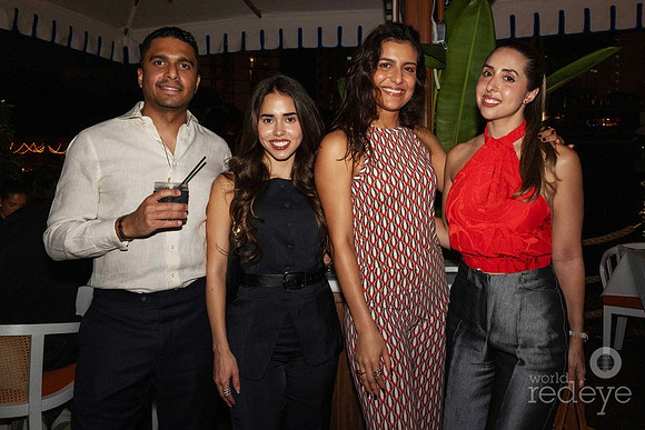 Lorenz Bulos, Gabriela Riveros, Eloise Philippon, & Daniela Riveros