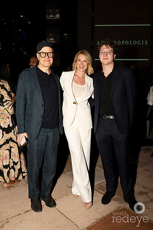 Hans Ulrich Obrist, Sarah Arison & Quinn Harrelson