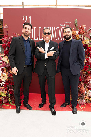 Armand Shahbazyan, Chairman Michael Miller, & Gevorg Shahbazyan