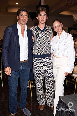 Nacho Figueras, Austin Sayfie Aagaard, & Juliana Betancur