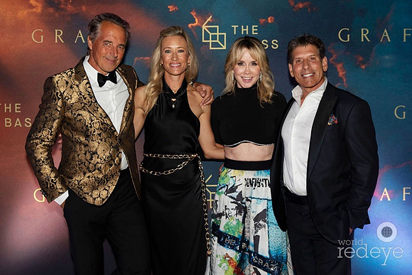 Dan buettner, Stephanie Blanda, Heidi & Peter Fioretti