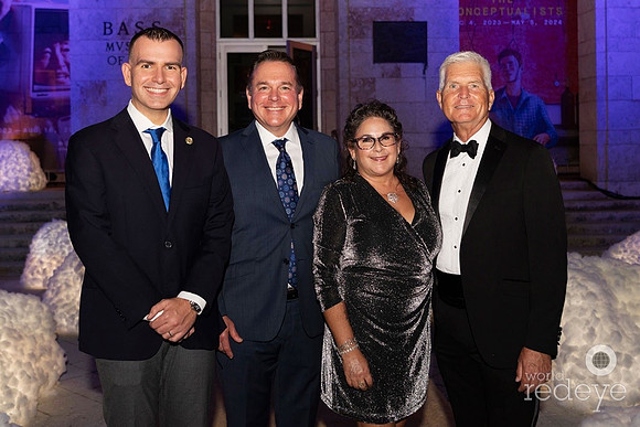 Commissioner Alex Fernandez, Robert Wolfarth, Commissioner Tanya Bhatt, &  David McKinney