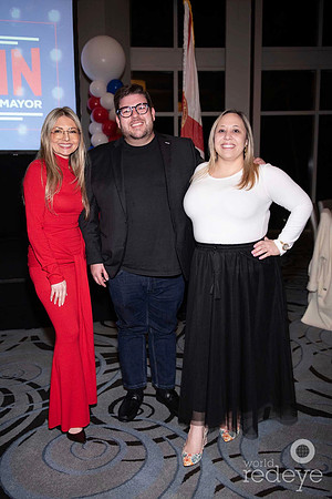 Mayor Lisa Svechin, Michael Worley, & Chelsea Kirkpatrick
