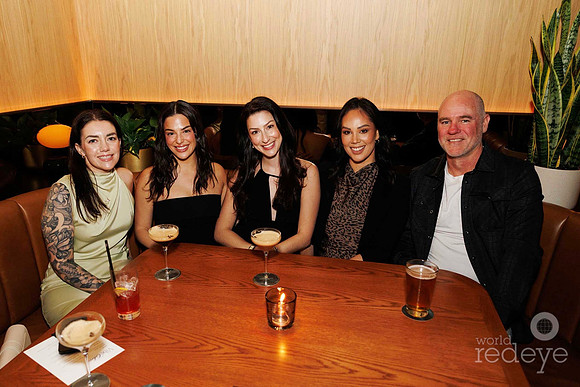 Jackie Bain, Taylor Rooney, Michelle Shaffer, Asia Whyte, & Carl Dean