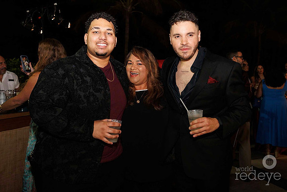 Chef Christian, Chef Chris Valdes, & Celeste Brens