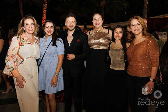 Ibis Valdés, Maydee Martínez, Chef Chris Gaby Pacheco, & Soraya Rivera Moya
