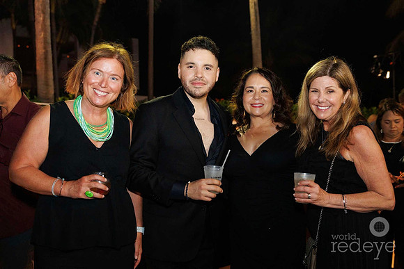 Melissa Gerharter, Chef Chris Valdes, Diahann Smith, & Darcy Nichols
