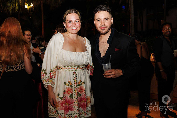 Michaela Dellamonica & Chef Chris Valdes