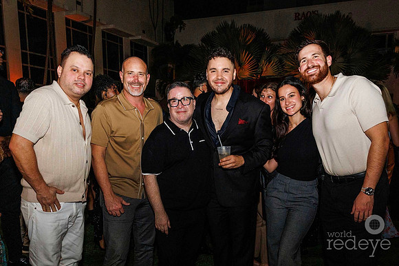 Ulises González, Rubén Morales, Hugo Arenas, Chef Chris Valdes, Verónica Ramos, & William Prego