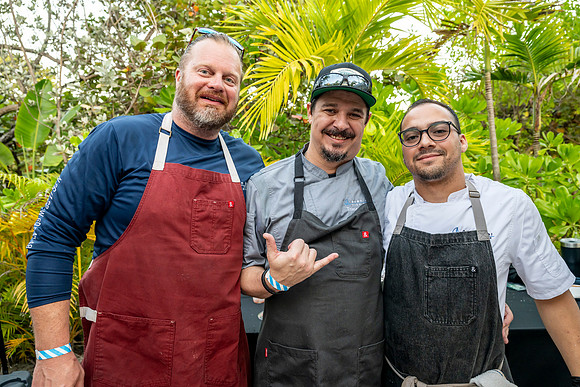 Chef Brad Phillips, Tristan Romero, Gastone Traba