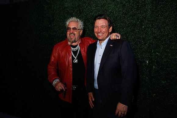 Chef Guy Fieri & Florida Gov Ron De Santis