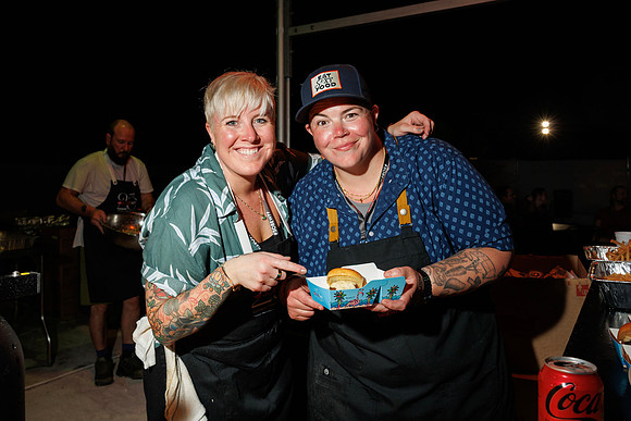 Kinsey & Chef Britt Rescigno