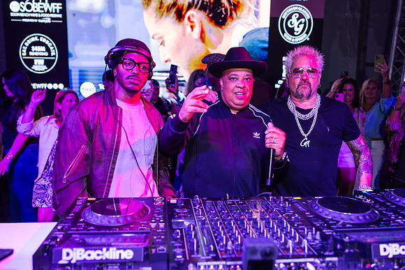 Ruckus, Rev Run, & Guy Fieri2