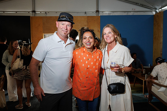 Dustin Rota, Chef Maneet Chauhan & Laurie Fieri