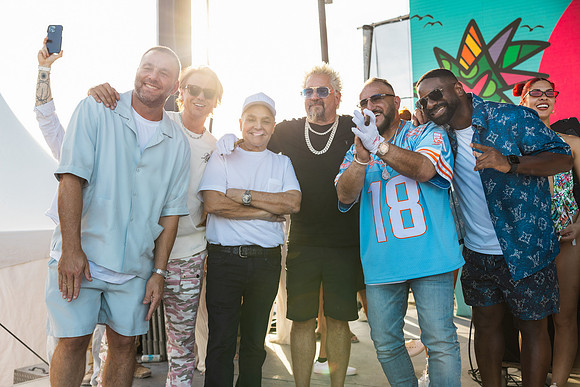 David Grutman, Food God, Lee Brian Schrager, Guy Fieri, David Einhorn, & DJ Irie2