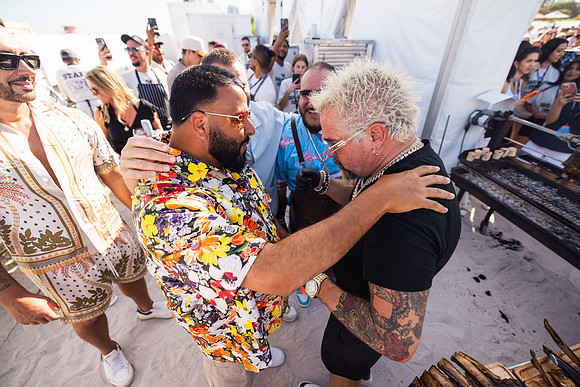 Cedric Gervais, DJ Khaled, David Grutman, David Einhorn, & Guy Fieri5