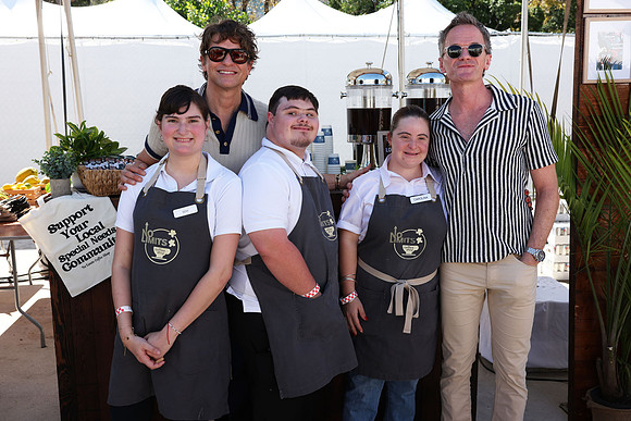David Burtka, Neil Patrick Harris, & No Limit Coffee Team6