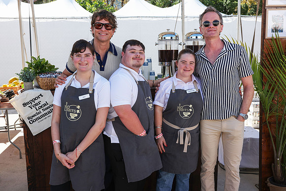 David Burtka, Neil Patrick Harris, & No Limit Coffee Team4