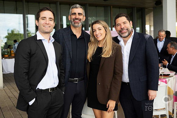 Stephen Pelliccia, Alex Iparraguirre, Megan Valent & Juan Delgado