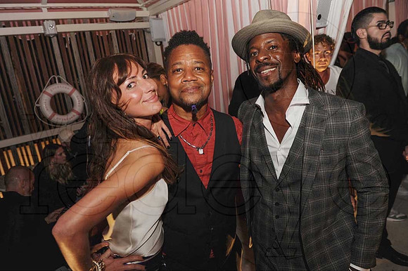 Martina Basabe, Cuba Gooding JR., & Lyndon Smith