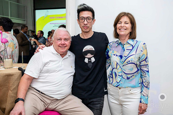 Dennis Scholl, James Lin, & Debra Scholl