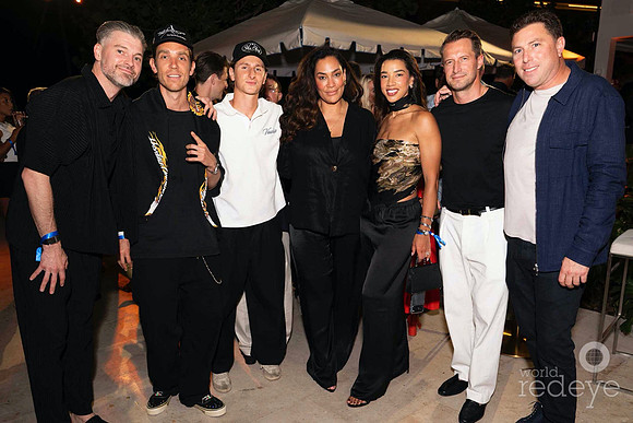 Jimmy Cook, DJ Cruz, Jack Goldburg, Catriona Smart, Hannah Bronfman, Brendan Fallis, & Sean Goldberg