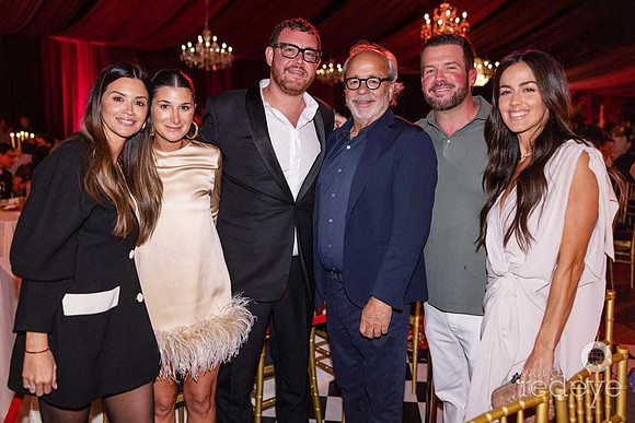 Carolina Pirez, Ali & Jeff Zalaznick, Rene Garcia, Brandon & Regina Cauff