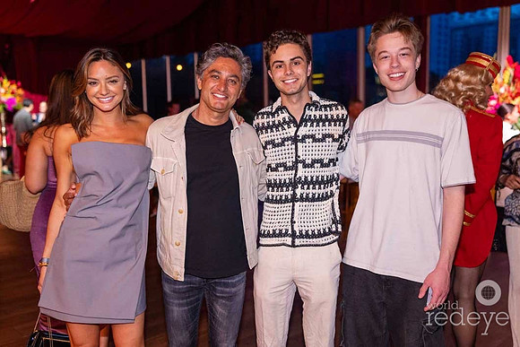 Christina Evangelista, Antonio & Pete Gracias, & Griffin Musk