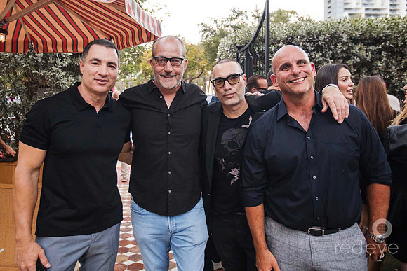 Chris Paciello, David Farcy, Keith Paciello, & Emi Guerra