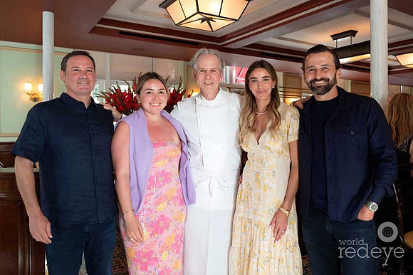 Marc Shwarzberg, Ana Mari Schwarzberg, Chef Thomas Keller, Karina Ortega, & Jose Ortega