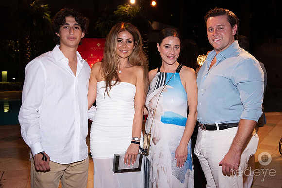 Noah Sastoque, Leila Najafi, Lauren & Benjamin Mogul