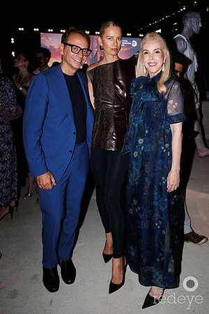 Hakan Baykam, Karolina Kurkova, & Eva Hughes