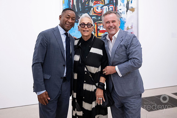 Franklin Sirmans, Mera Rubell, & Ghislain d’Humiers