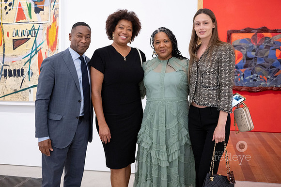 Franklin Sirmans, Lisane Basquiat, Jeanine Heriveaux, & Megan Kincaid