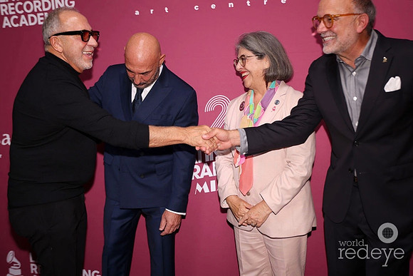 Emilio Estefan, Gary Nader, Mayor Daniel Levine Cava, Manuel Abud