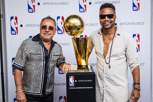 Benzion Aboud & Cuba Gooding Jr.