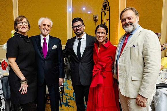 Dr. Tola Porter, Dr. John McGrath, Sergio Cernuda, Carolina & Christian Crews