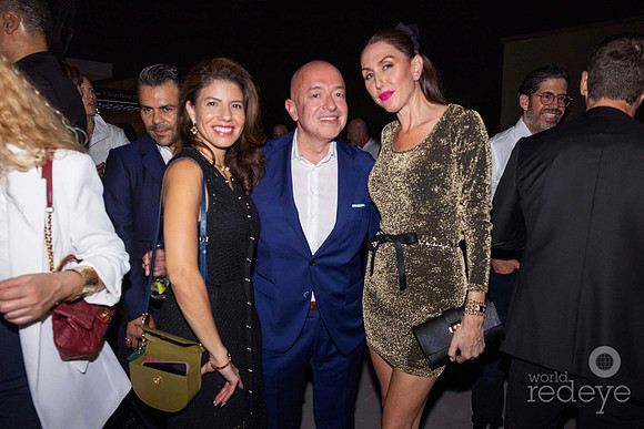 Nicole & Victor Herrera, & Christy Martin