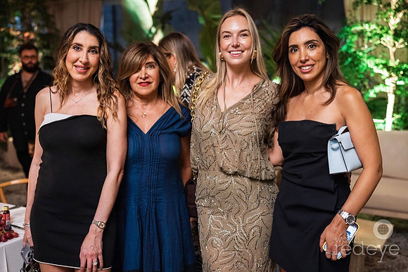 Dalia & Mahnaz Yadegar, Samantha Guy, & Diana Yadegar