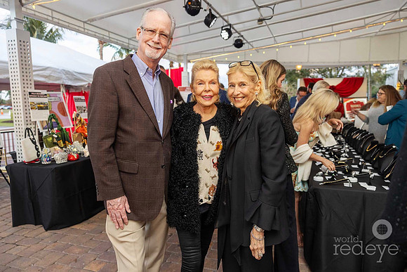 Bill Porter, Lois Pope, & Suzie Sayfie